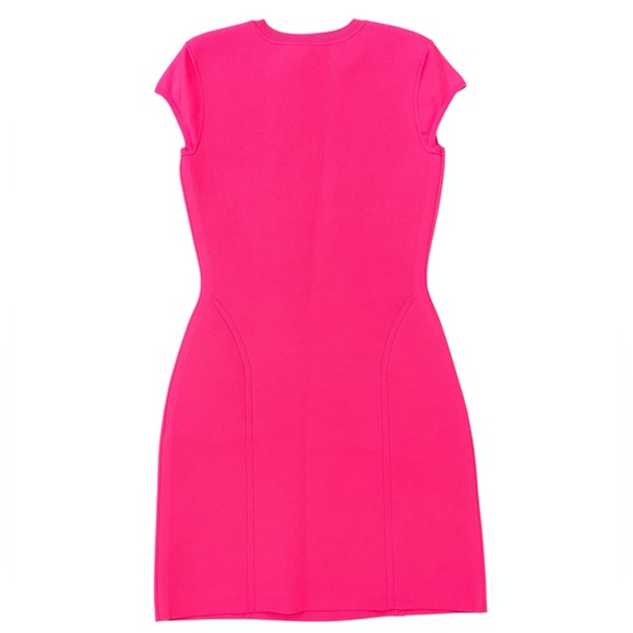 Victoria Beckham Cap Sleeve Fitted Mini Dress - Picture 6 of 9